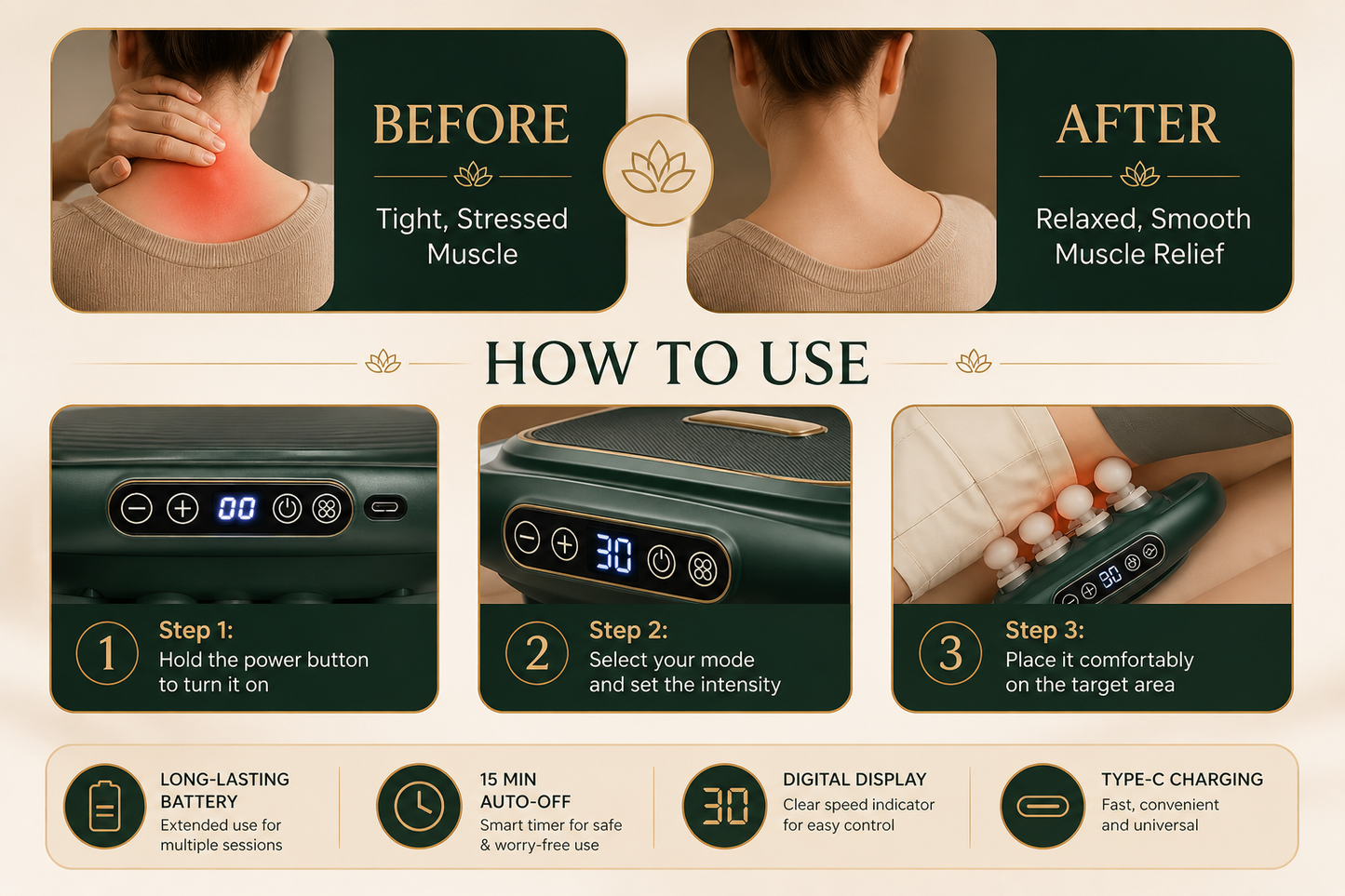 16 Nodes Massager