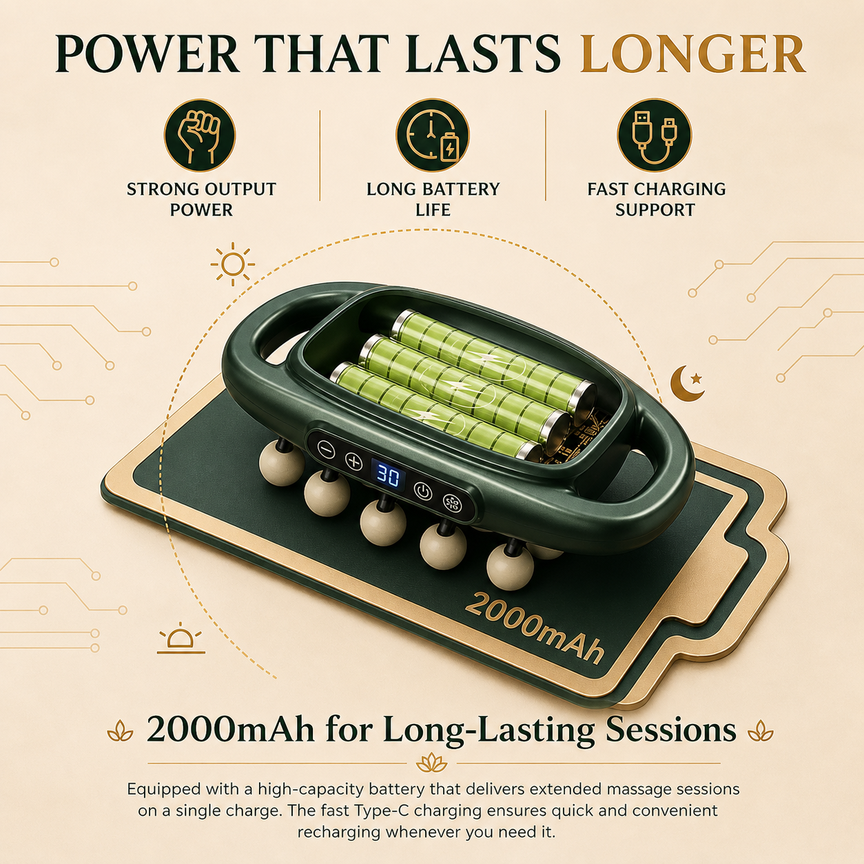 16 Nodes Massager
